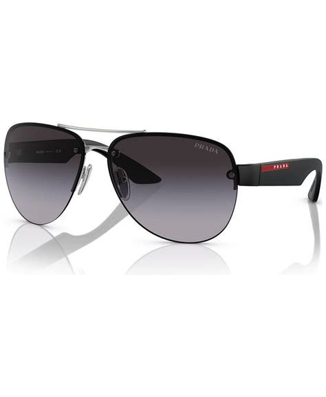 PRADA LINEA ROSSA Men's Sunglasses, PS 55YS .